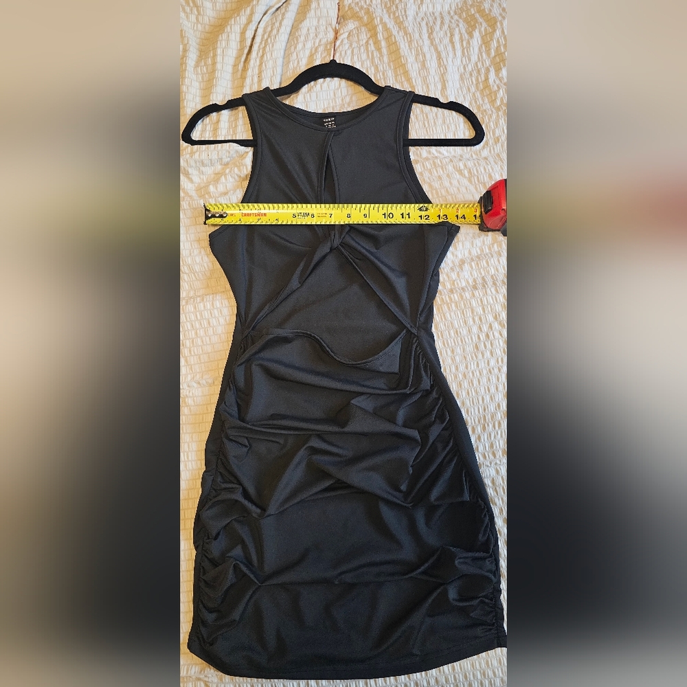 SHEIN - Black Cutouts Bodycon Dress - Picture 4 of 7